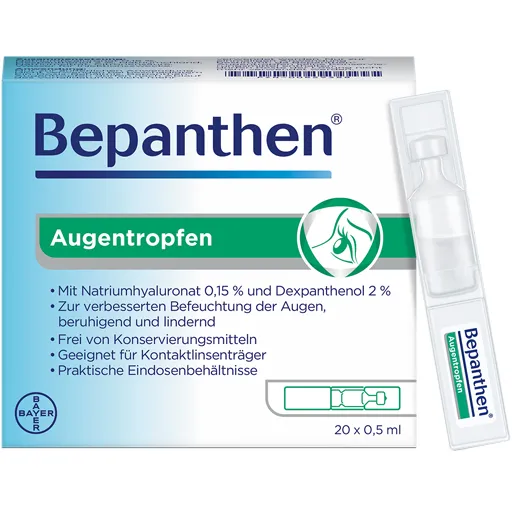 BEPANTHEN Augentropfen 20X0.5 ml