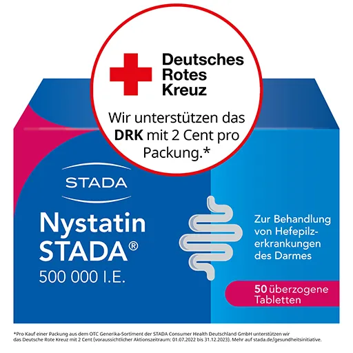 NYSTATIN STADA 500.000 I.E. überzogene Tab. 50 St