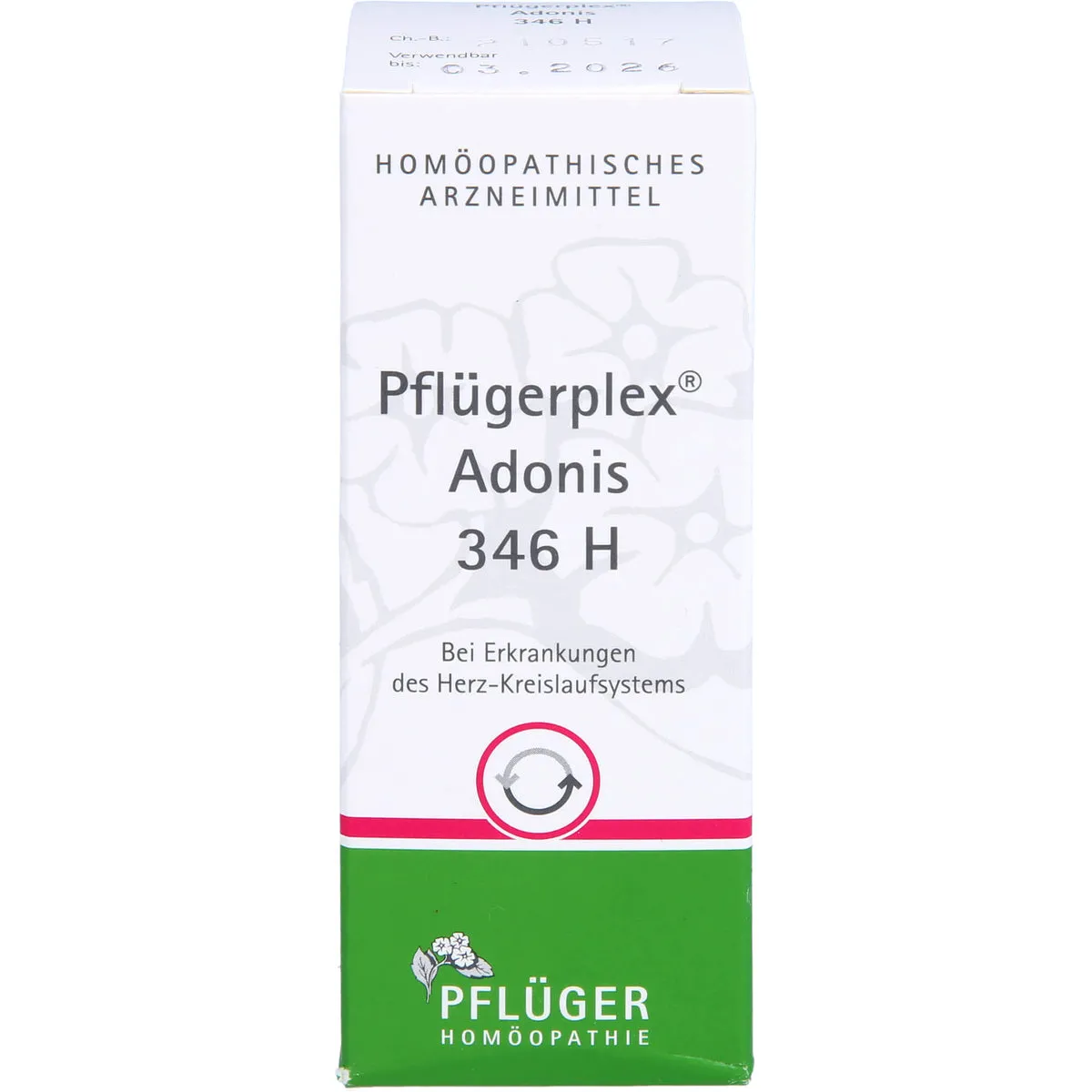 Pflügerplex Adonis 346 H Tabletten bei Erkrankungen des Herz-Kreislauf-Systems, 100 St. Tabletten