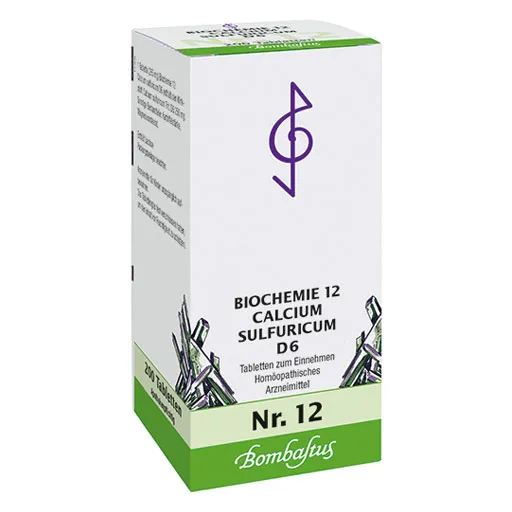 BIOCHEMIE 12 Calcium sulfuricum D 6 Tabletten 500 St