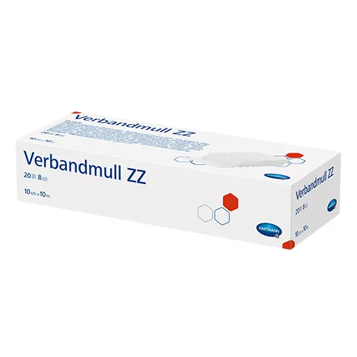 VERBANDMULL Hartmann 10 cmx10 m zickzack 1 St