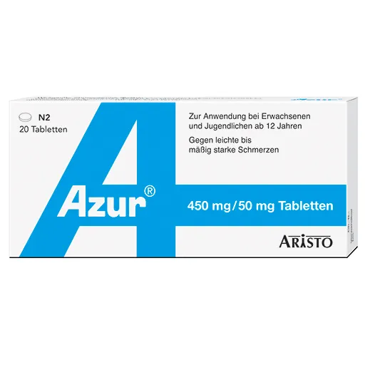 Azur Paracetamol - Coffein Tabletten 20 St