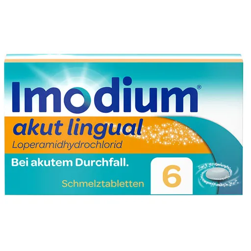 IMODIUM akut lingual Schmelztabletten 6 St