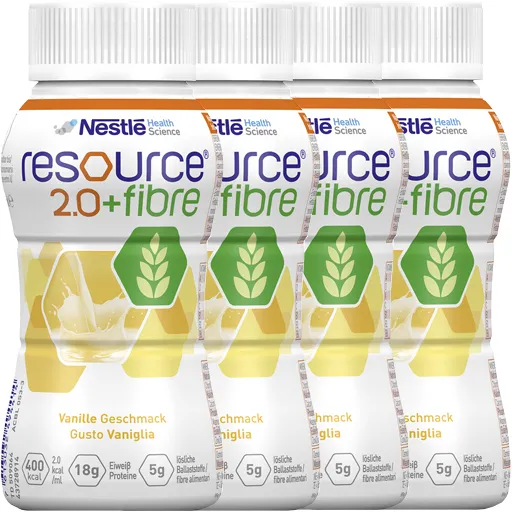 RESOURCE 2.0 fibre Vanille 4X200 ml