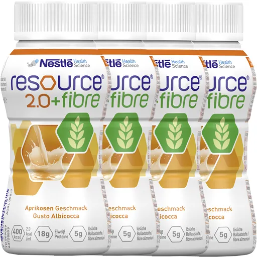 RESOURCE 2.0 fibre Aprikose 4X200 ml
