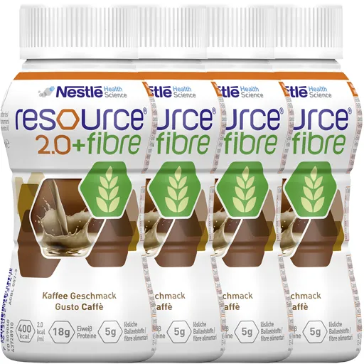 RESOURCE 2.0 fibre Kaffee 4X200 ml
