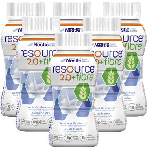 RESOURCE 2.0 fibre Neutral 6X4X200 ml