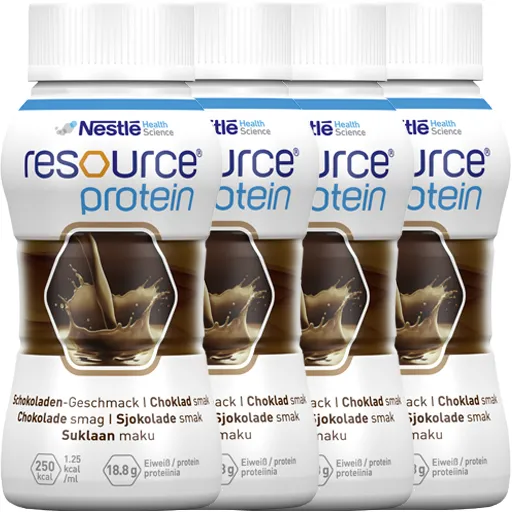RESOURCE Protein Schokolade neue Rezeptur flüss. 4X200 ml