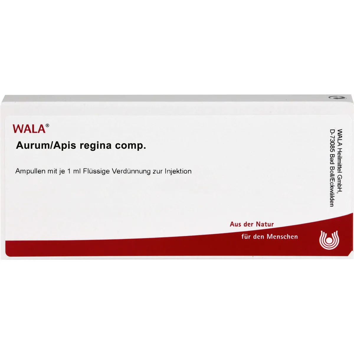 Aurum/Apis regina comp. WALA Ampullen, 10 St. Ampullen