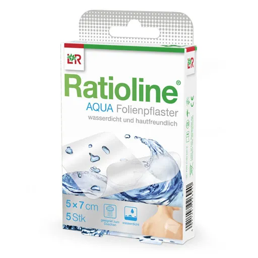 RATIOLINE aqua Duschpflaster 5x7 cm 5 St