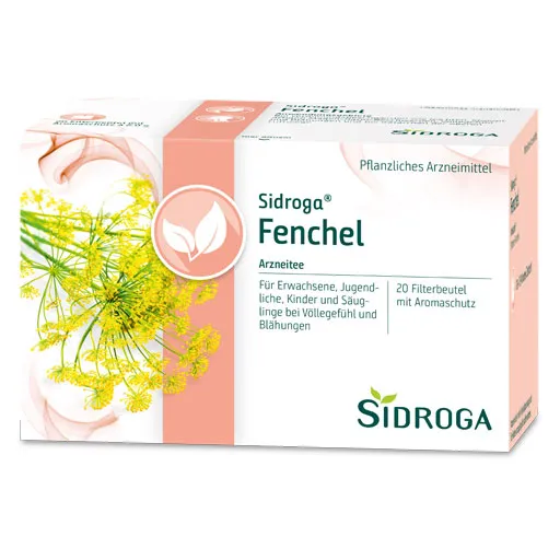 SIDROGA Fenchel Tee Filterbeutel 20X2.0 g