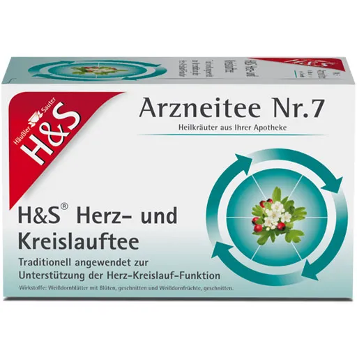 H&S Herz Kreislauf Tee Filterbeutel 20X2.0 g