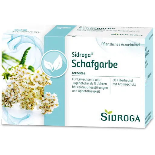 SIDROGA Schafgarbe Tee Filterbeutel 20X1.5 g