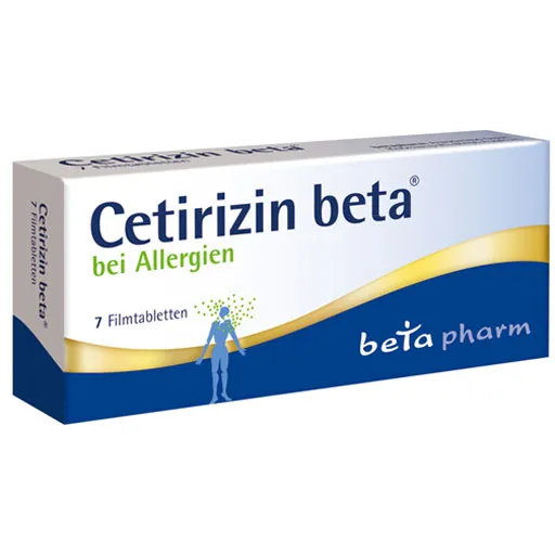 CETIRIZIN beta Filmtabletten 7 St