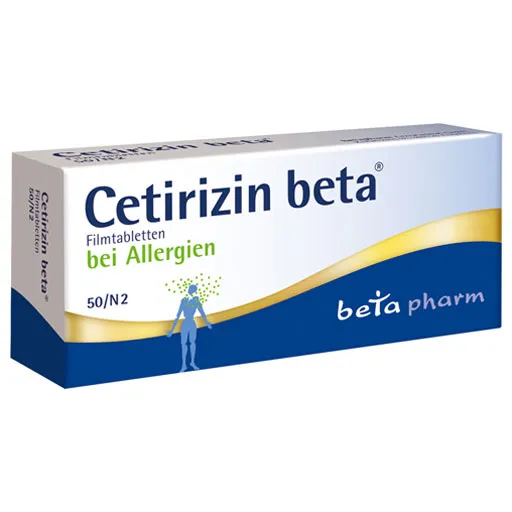 CETIRIZIN beta Filmtabletten 50 St