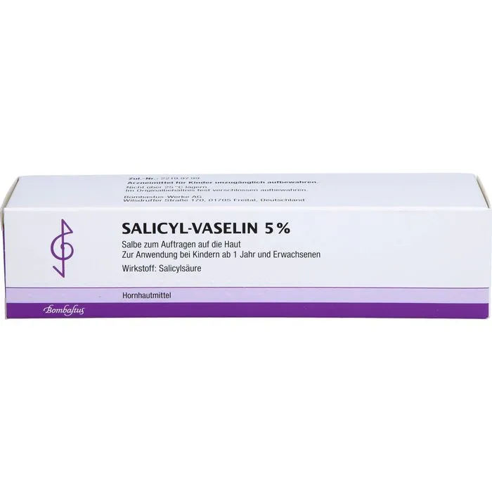 SALICYL VASELIN 5% Salbe 100 ml