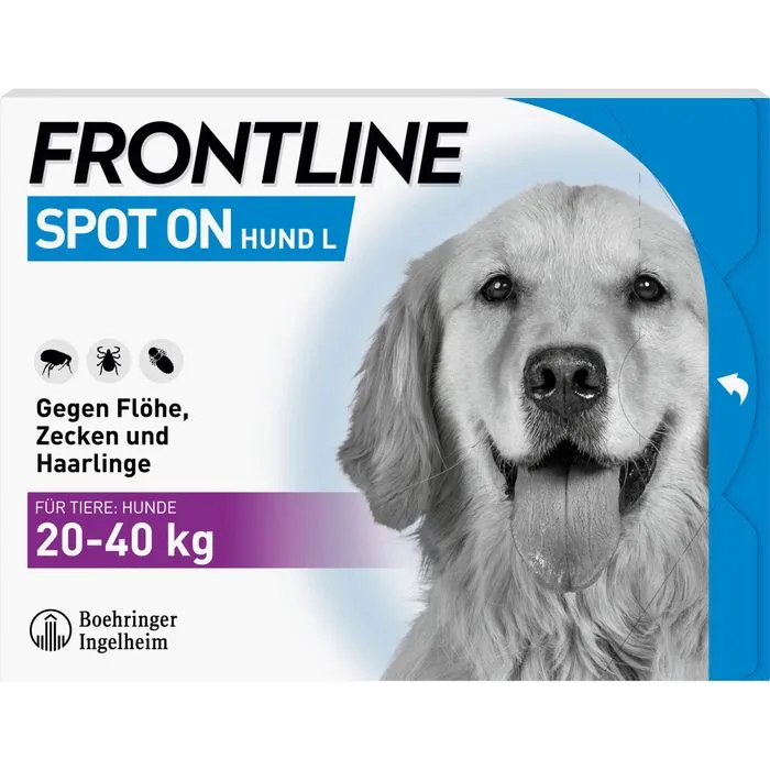 FRONTLINE Spot on H 40 Lösung f.Hunde 6 St
