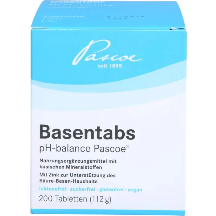 BASENTABS pH Balance Pascoe Tabletten 200 Stück