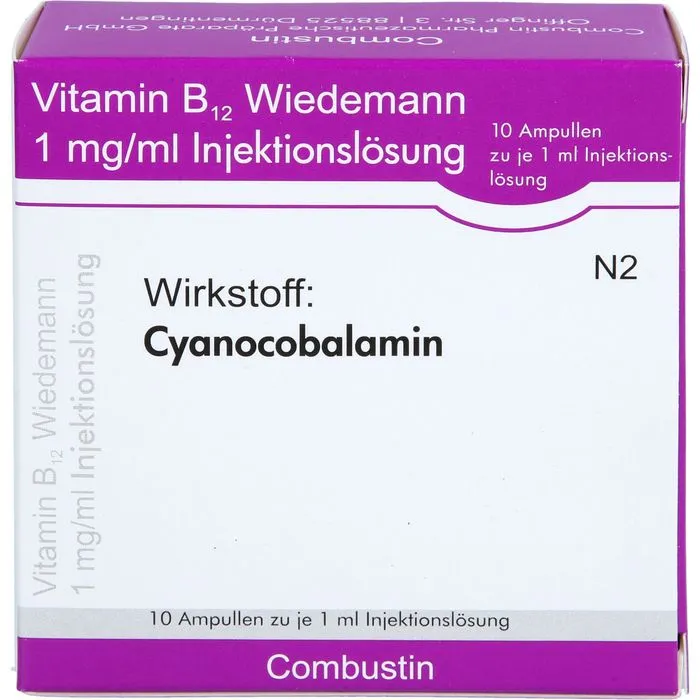 VITAMIN B12 WIEDEMANN 1 mg/ml Injektionslsg.Amp. 10 Stück