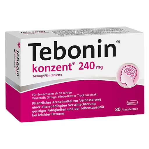 TEBONIN konzent 240 mg Filmtabletten 80 St