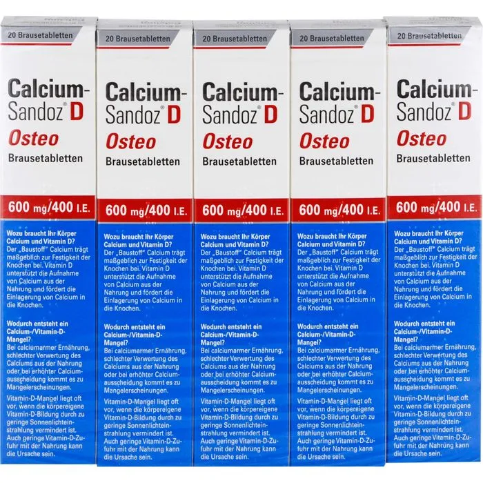 CALCIUM SANDOZ D Osteo Brausetabletten 100 St