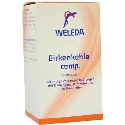 BIRKENKOHLE comp.Hartkapseln 50 St