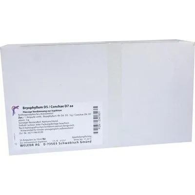 BRYOPHYLLUM D 5/Conchae D 7 Ampullen 50X10 ml