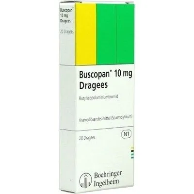 BUSCOPAN 10 mg Dragees 20 St