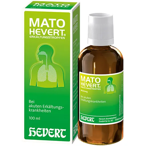 MATO Hevert Erkältungstropfen 100 ml