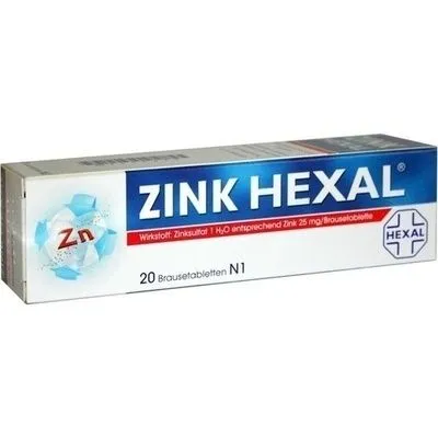 ZINK HEXAL Brausetabletten 20 St
