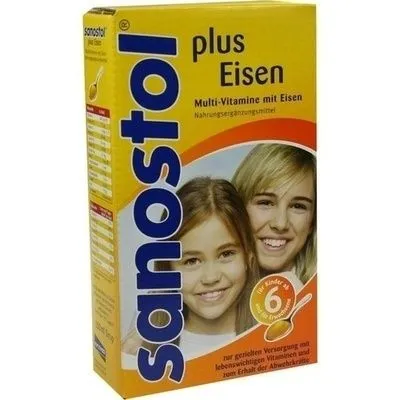 SANOSTOL plus Eisen Saft 230 ml
