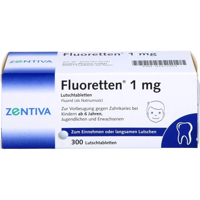 FLUORETTEN 1,0 mg Tabletten 300 St