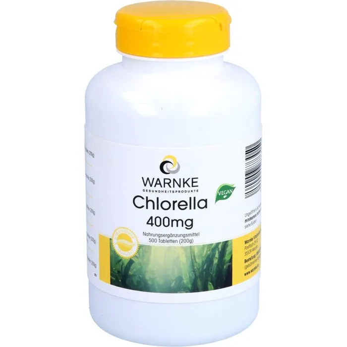 CHLORELLA 400 mg Tabletten 500 Stück