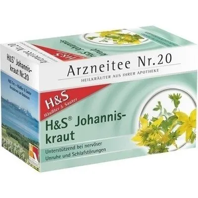 H&S Johanniskraut Filterbeutel 20X2.0 g