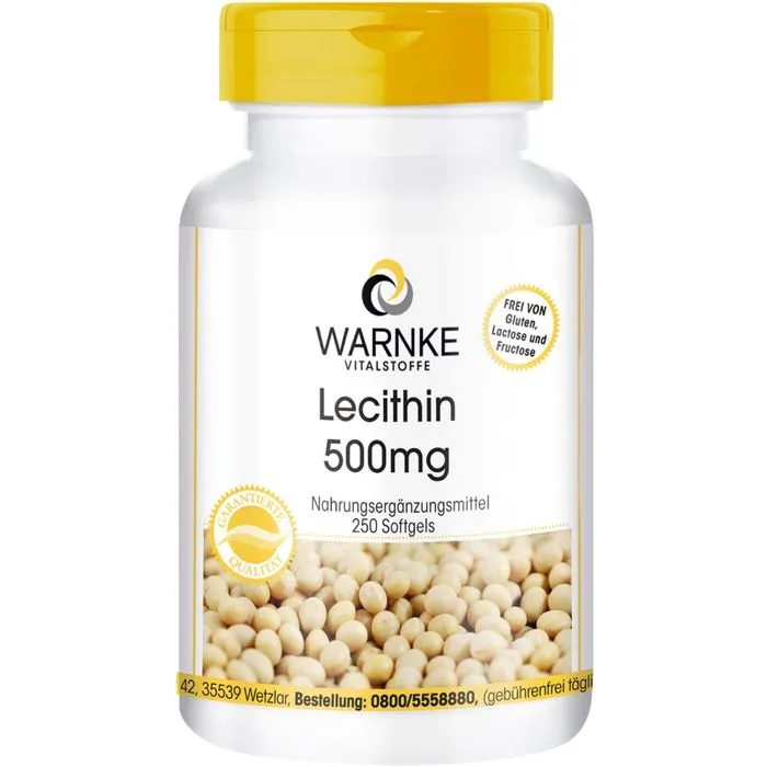 LECITHIN 500 mg Kapseln 250 Stück