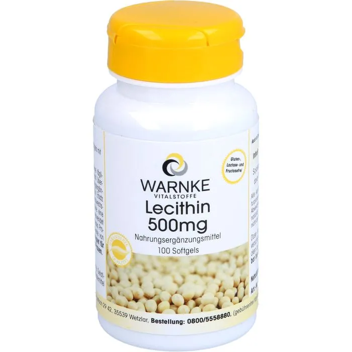 LECITHIN 500 mg Kapseln 100 Stück