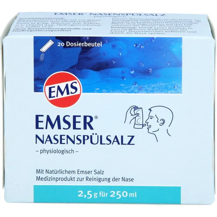 EMSER Nasenspülsalz physiologisch Btl. 20 Stück