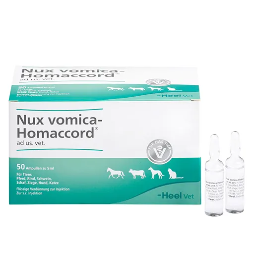 NUX VOMICA HOMACCORD ad us.vet.Ampullen 50 St