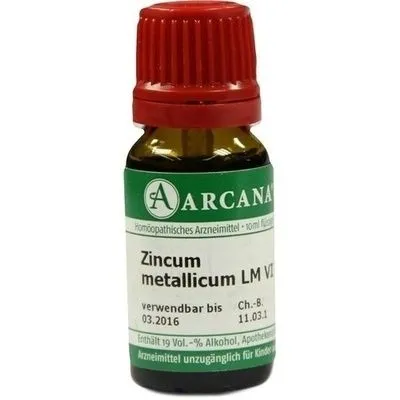 ZINCUM METALLICUM LM 6 Dilution 10 ml