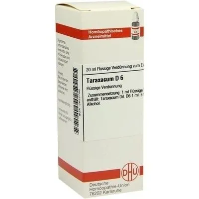 TARAXACUM D 6 Dilution 20 ml