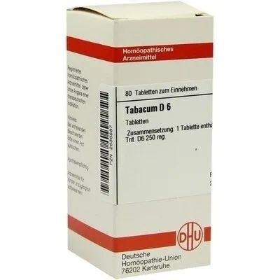 TABACUM D 6 Tabletten 80 St
