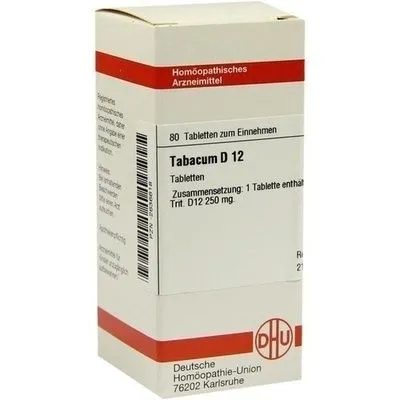 TABACUM D 12 Tabletten 80 St