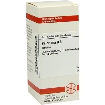 VALERIANA D 6 Tabletten 80 St