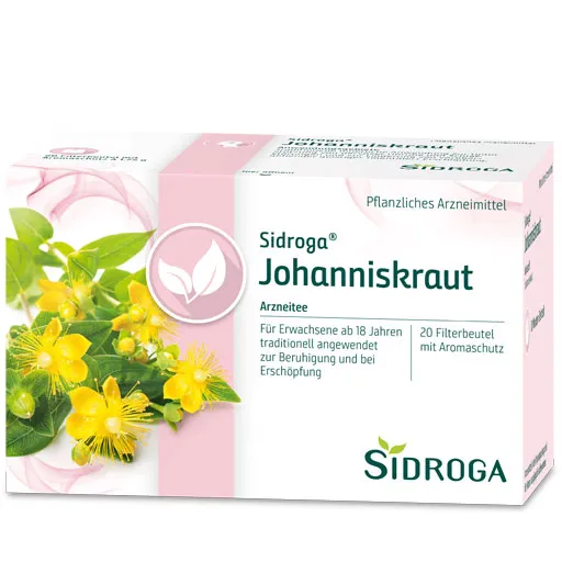 SIDROGA Johanniskraut Tee Filterbeutel 20X1.75 g
