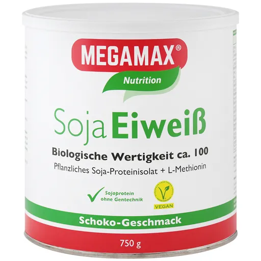 MEGAMAX Soja Eiweiß Schoko Pulver 750 g