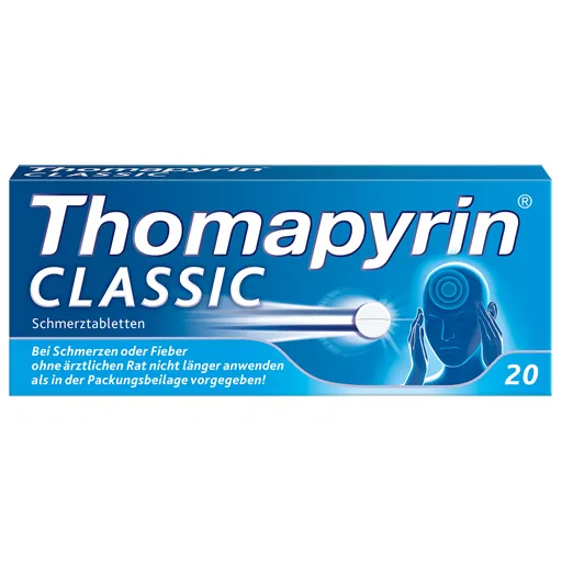 THOMAPYRIN CLASSIC Schmerztabletten 20 St