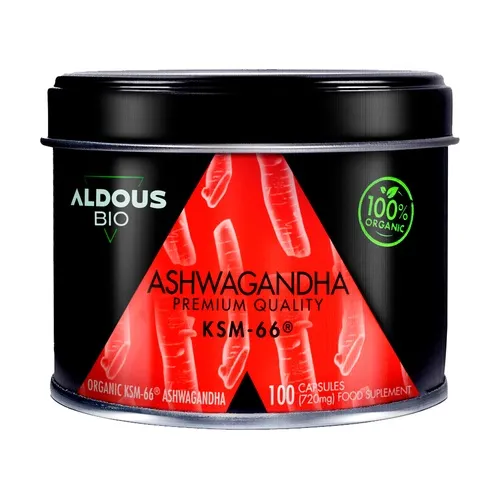 Aldous Bio Ashwagandha KSM-66® Eco 100 % rein