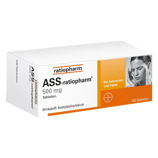 ASS-ratiopharm 500 mg Tabletten 100 St