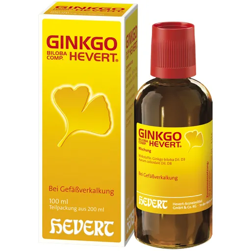GINKGO BILOBA COMP.Hevert Tropfen 200 ml