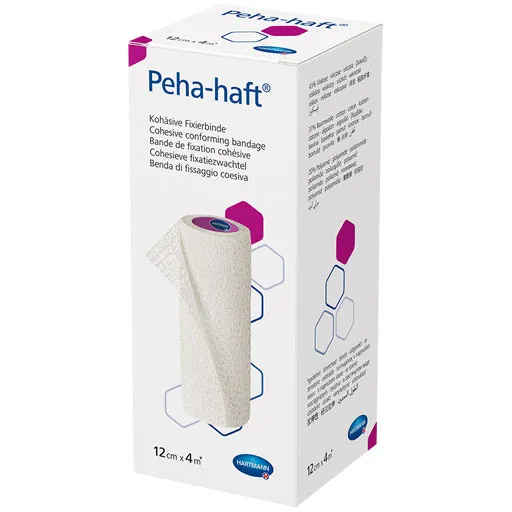 PEHA-HAFT Fixierbinde latexfrei 12 cmx4 m 1 St